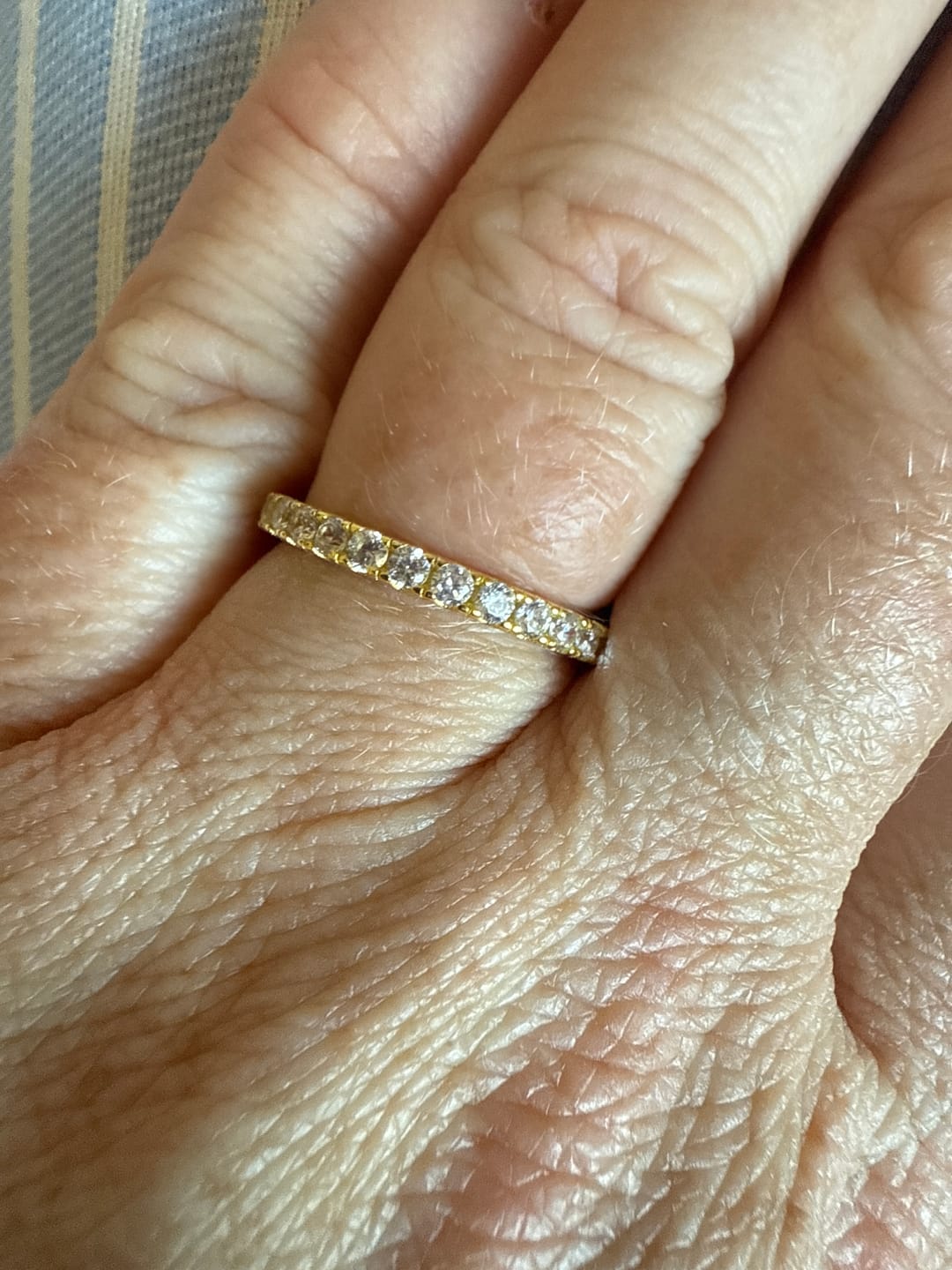 Customer photo review of Anillo Abrillantado