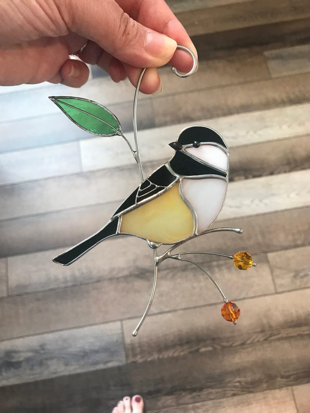 Customer photo review of Chickadee with Berries