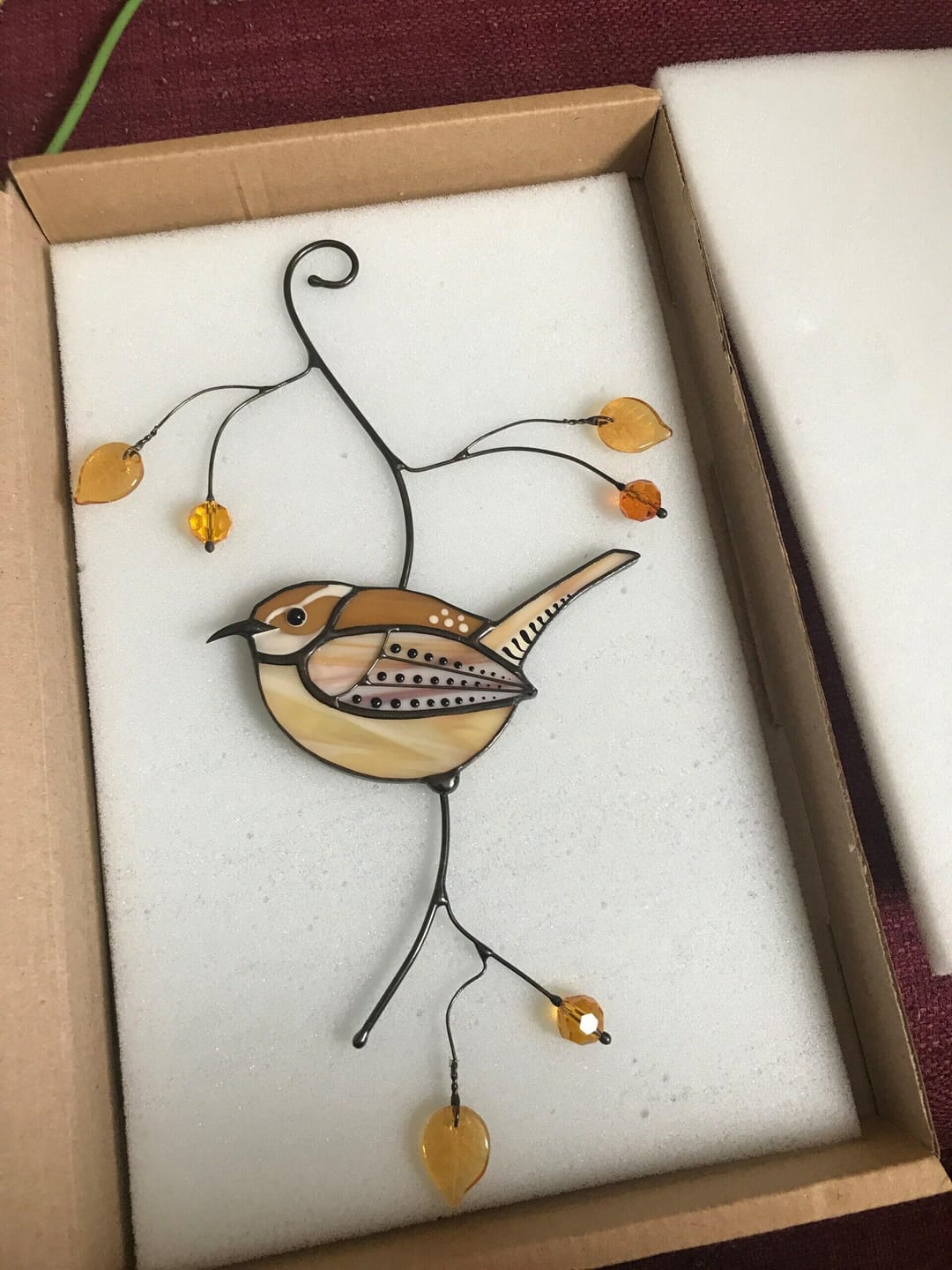 Customer photo review of Carolina Wren