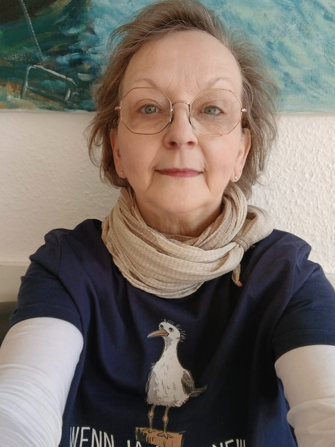 Customer photo review of Wenn ja dann nein ansonsten nicht  · Damen Premium Bio T-Shirt 2.0