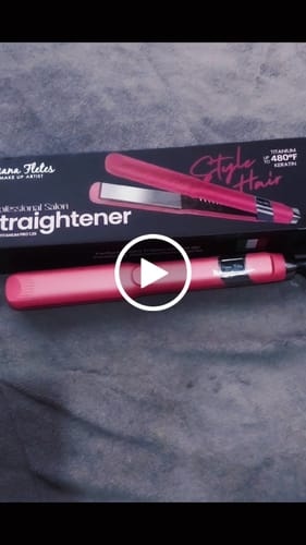 Customer video review of Plancha Profesional Titanium con Tecnología Italiana Diana Fletes