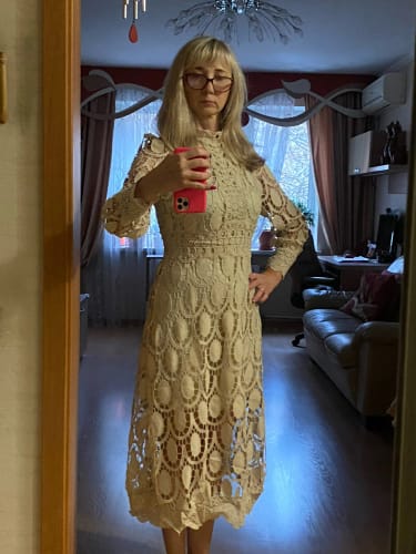 Customer photo review of Abito | Maxi Dress