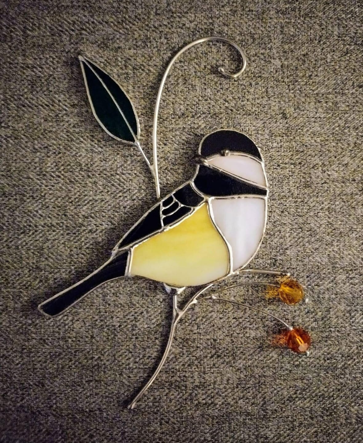 Customer photo review of Chickadee with Berries