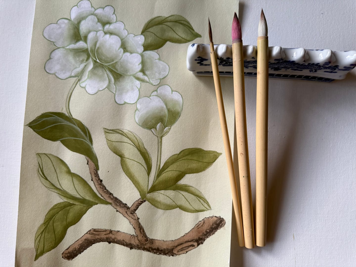 Customer photo review of Chinoiserie Brush Set of 3