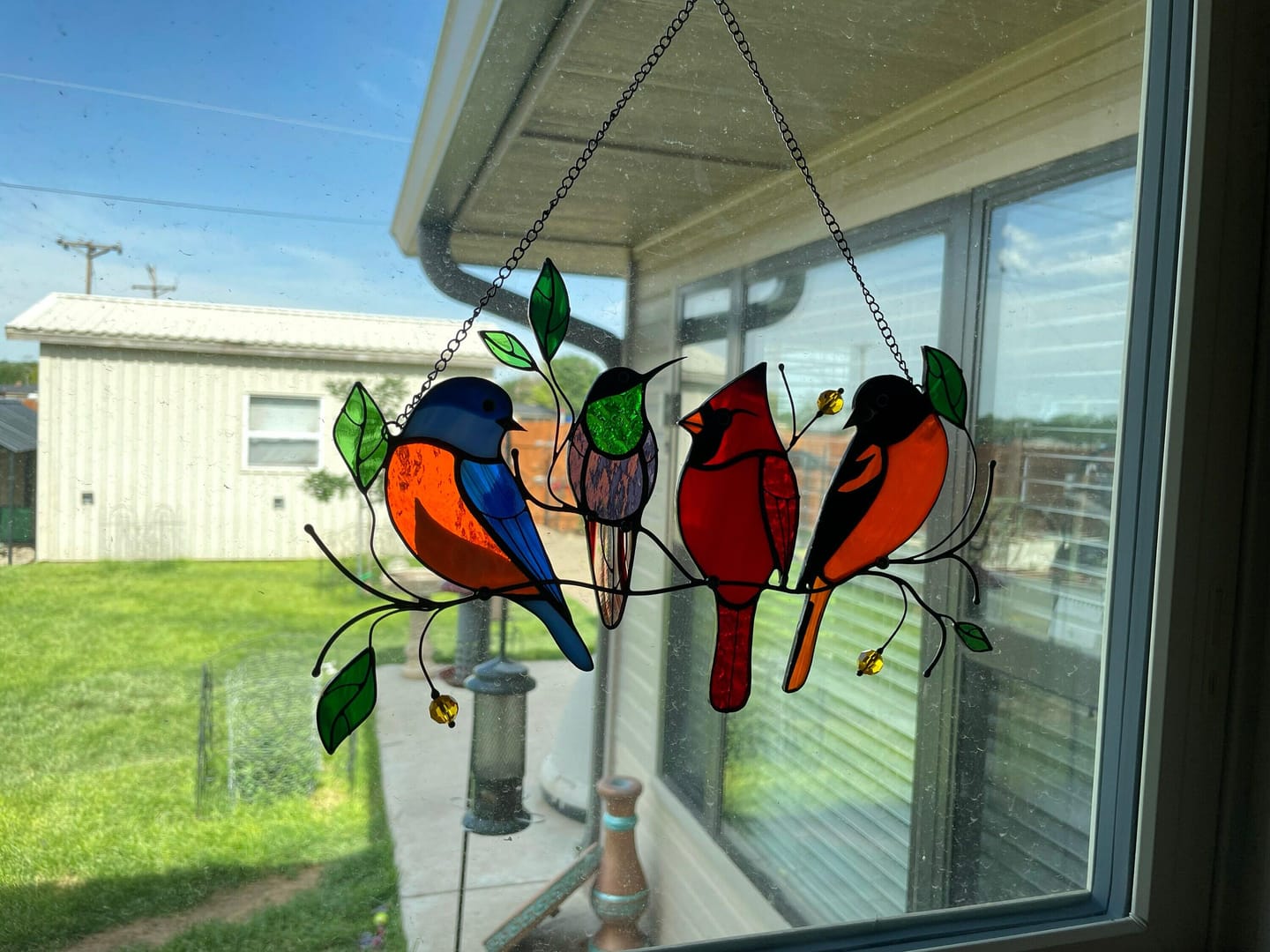 Customer photo review of Four Birds on the Branch