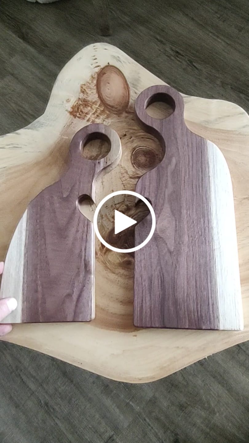 Customer video review of 15.75x11.5" Small Romeo & Juliet With Heart Set Acrylic Router Template