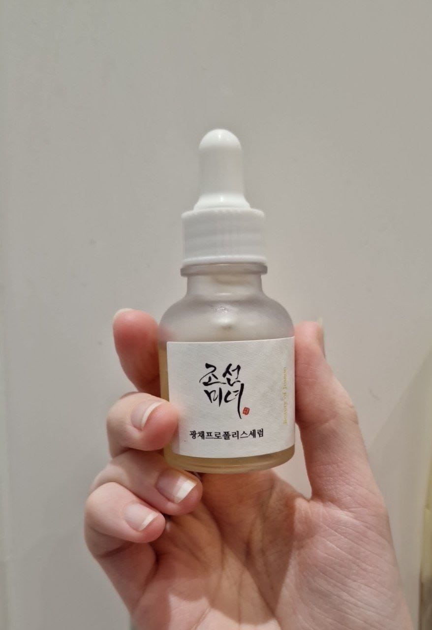Customer photo review of Ādu balinošs serums Beauty of Joseon Glow Serum Propolis + Niacinamide