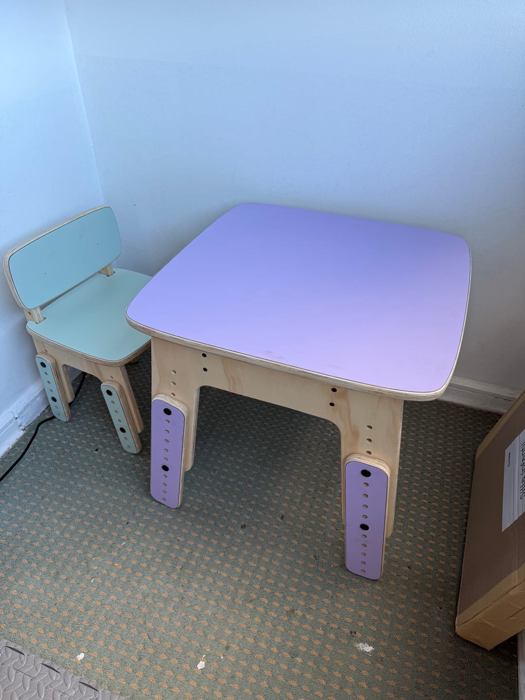 Customer photo review of Mesa Infantil Reni XL
