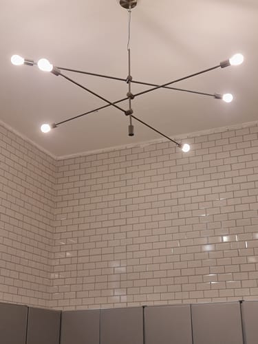 Customer photo review of Spider 6 Heads Pendant Lamp Cy-Dd-1111-Ch