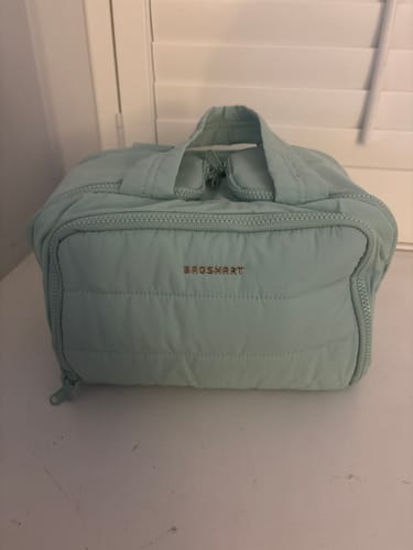 Customer photo review of Zora Spacesaver 4-in-1 Puffy Multi-Functional Toiletry Bag