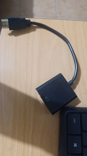 Customer photo review of Cable Adaptador HDMI a VGA Argom ARG-CB-0055
