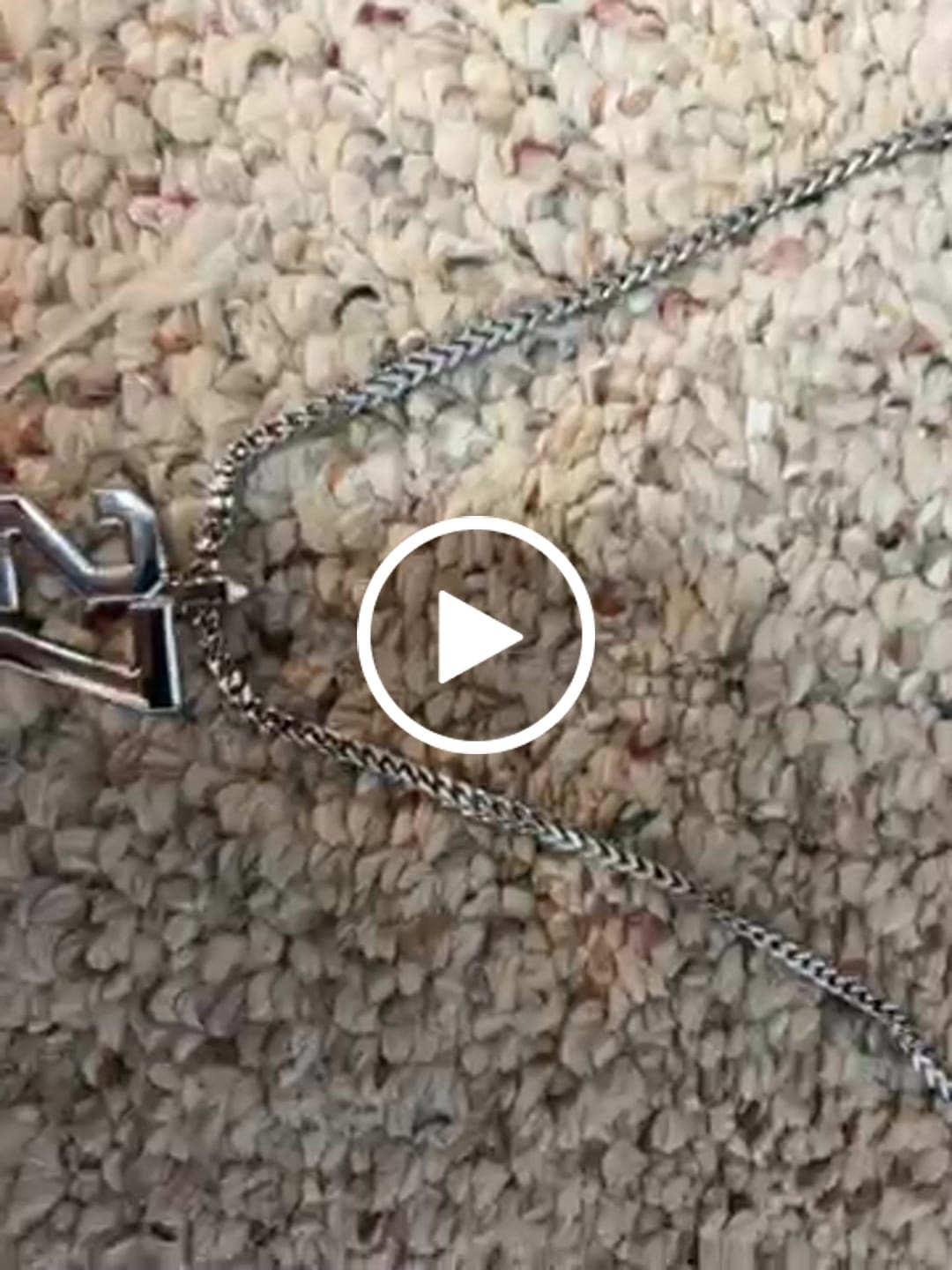 Customer video review of Franco Chain (Silver)