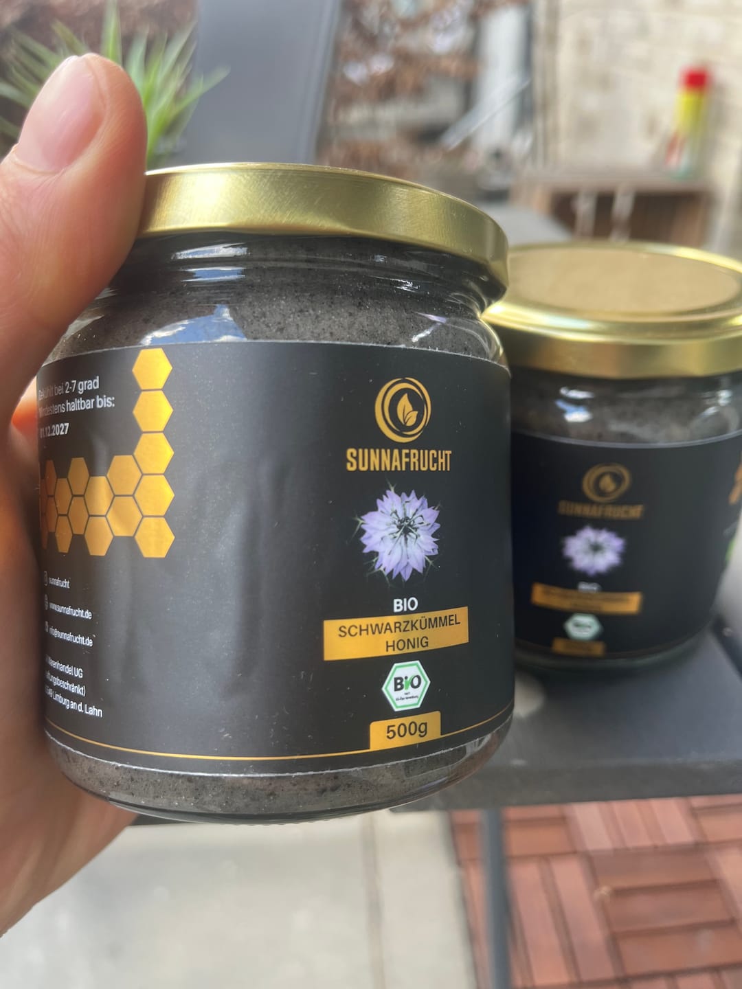 Customer photo review of Bio Schwarzkümmel in Honig | 500g