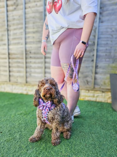 Customer photo review of Tough Trails™ Harness -  Cherry Bomb