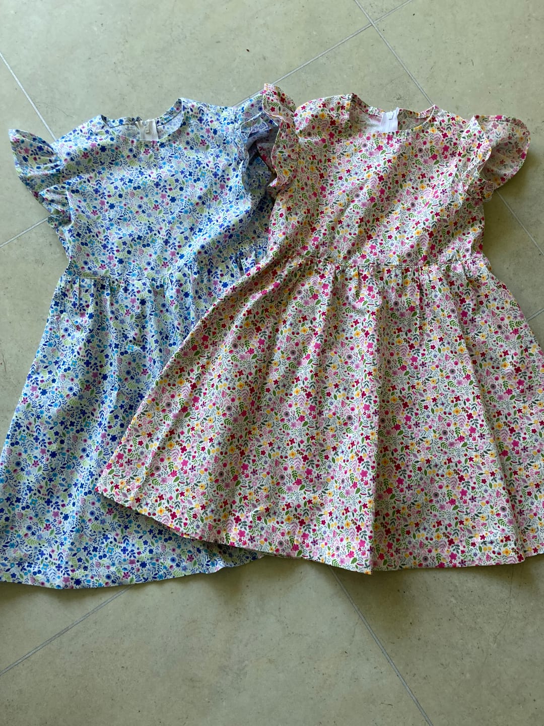 Customer photo review of Spring Floral Rose & Hubble Cotton Poplin Fabric