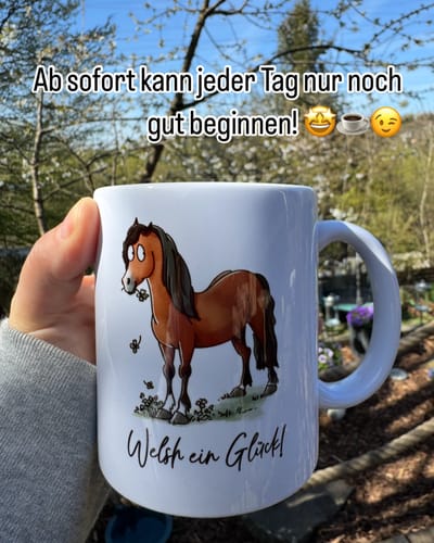 Customer photo review of Tasse "Welsh ein Glück!"