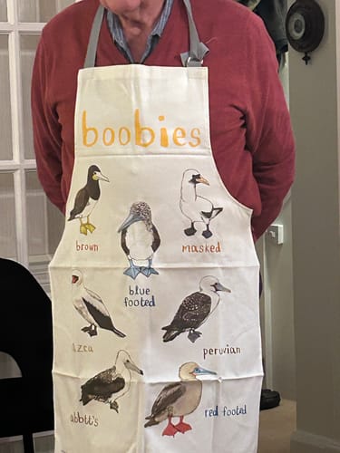 Customer photo review of Peckers Apron