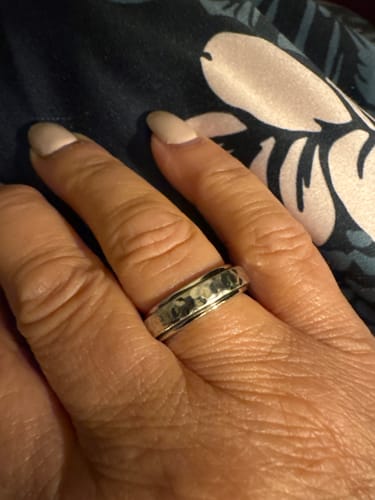Customer photo review of Grecian Spinner Ring