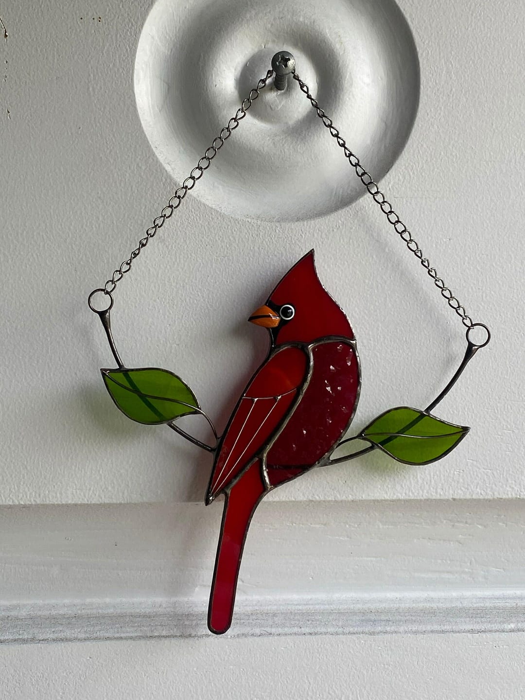 Customer photo review of Cardinal on the Chain