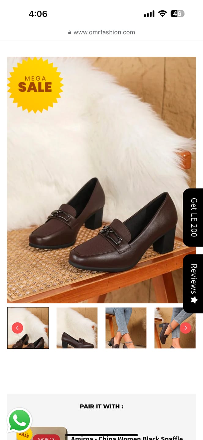 Customer photo review of Elite Brown- Women's Block Heel High Heel Black Versatile Fashion British Style Square Toe Work Shoes