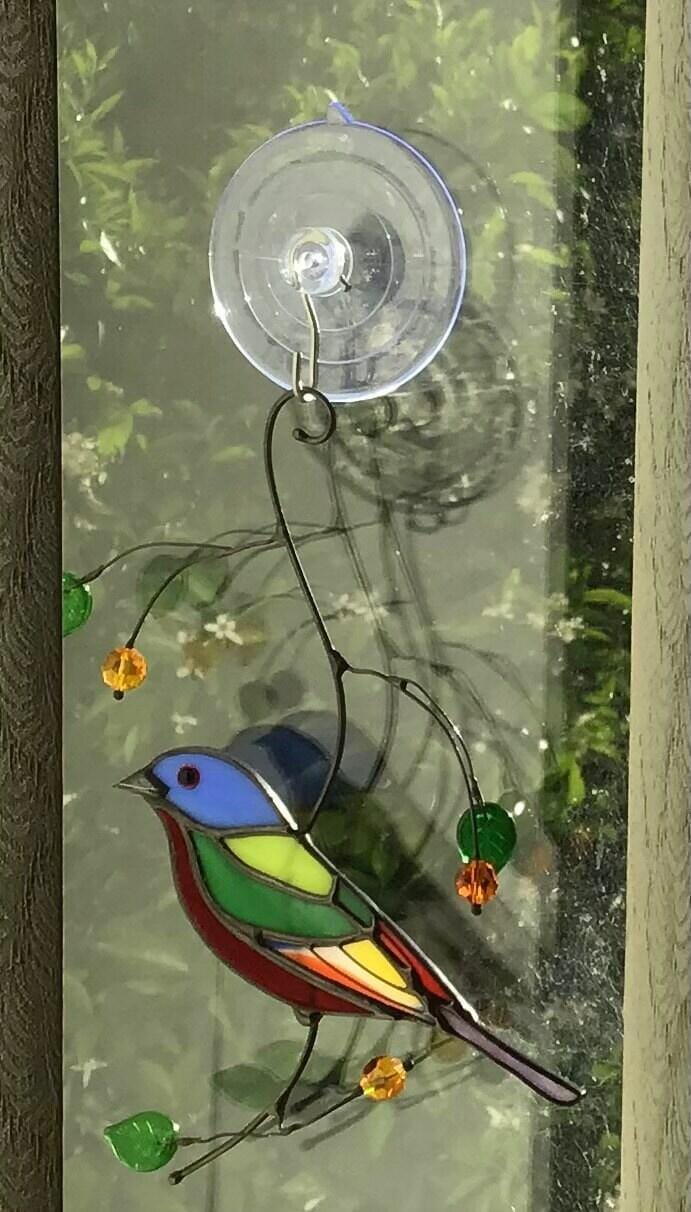 Customer photo review of Painting Bunting Bird
