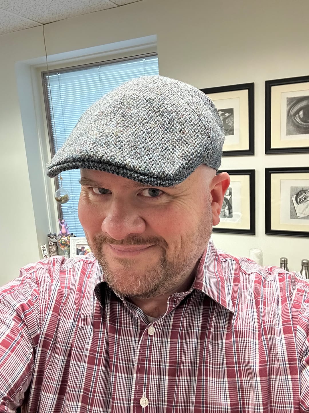 Customer photo review of Erin Cap Tweed
