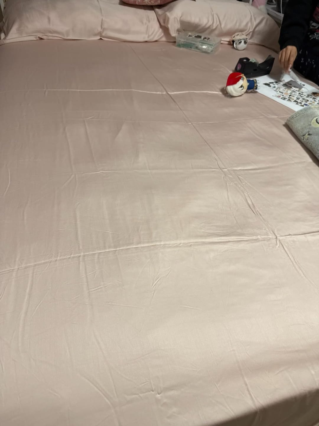 Customer photo review of Organic Bamboo Sheet Set