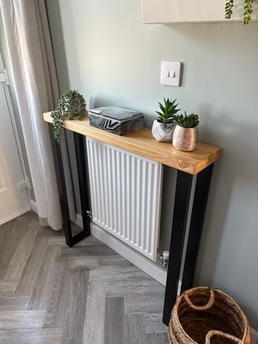 Customer photo review of Rustic Console Table  | 20cm Depth
