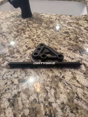 Customer photo review of Foot Peg Support Brace | Talaria Sting