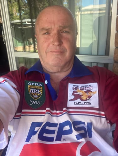 Customer photo review of 1996 Manly Sea Eagles Retro Jersey
