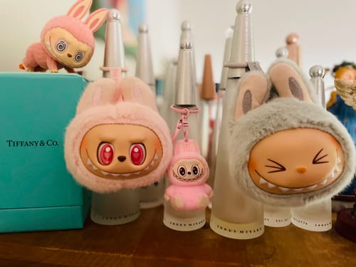 Customer photo review of Lalabu Plush Keychain