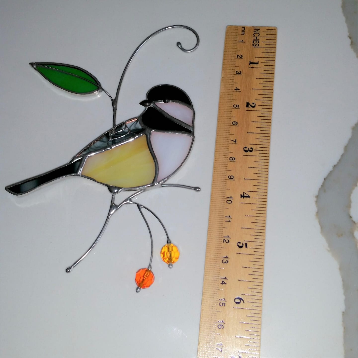 Customer photo review of Chickadee with Berries