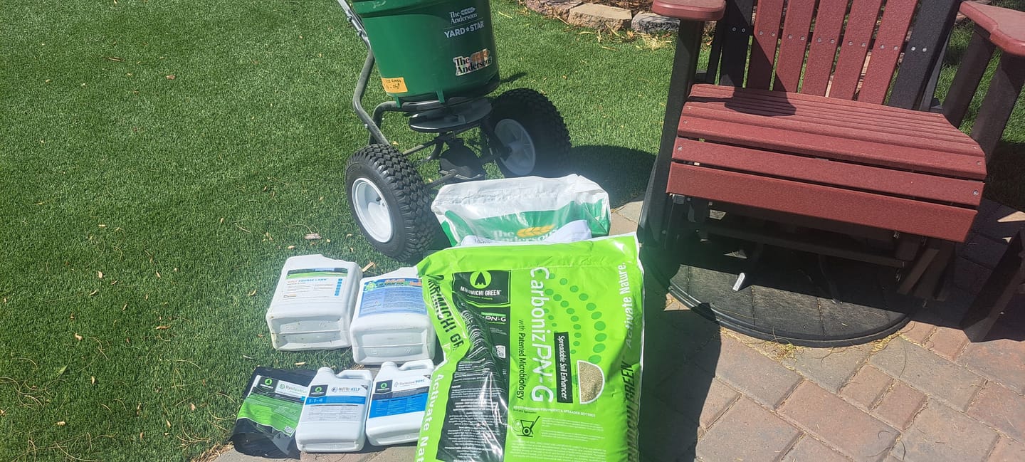 Customer photo review of CarbonizPN®-G Granular Soil Enhancer