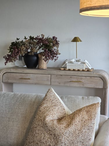 Customer photo review of Faux Dusty Plum Stem