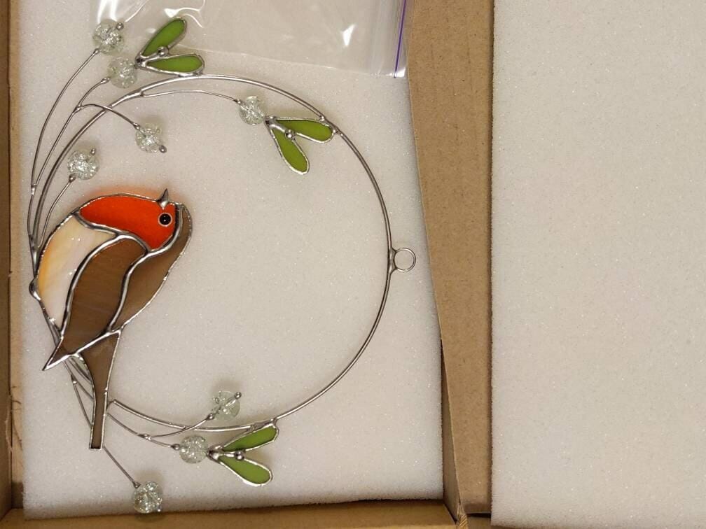 Customer photo review of Robin on the Mistletoe