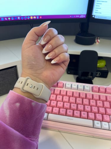 Customer photo review of XCOATTIPS® French - Medium Almond