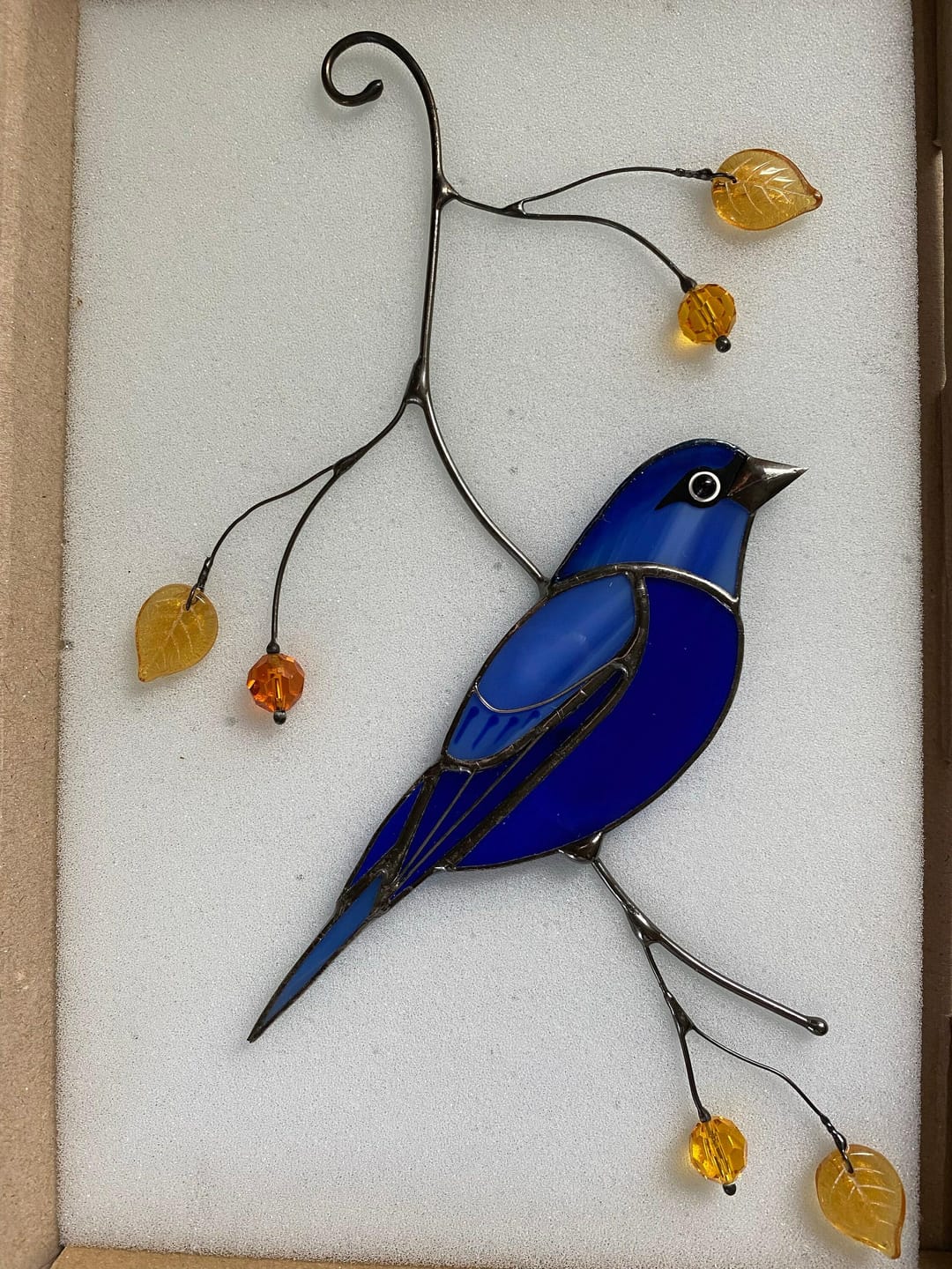 Customer photo review of Indigo Bunting Bird