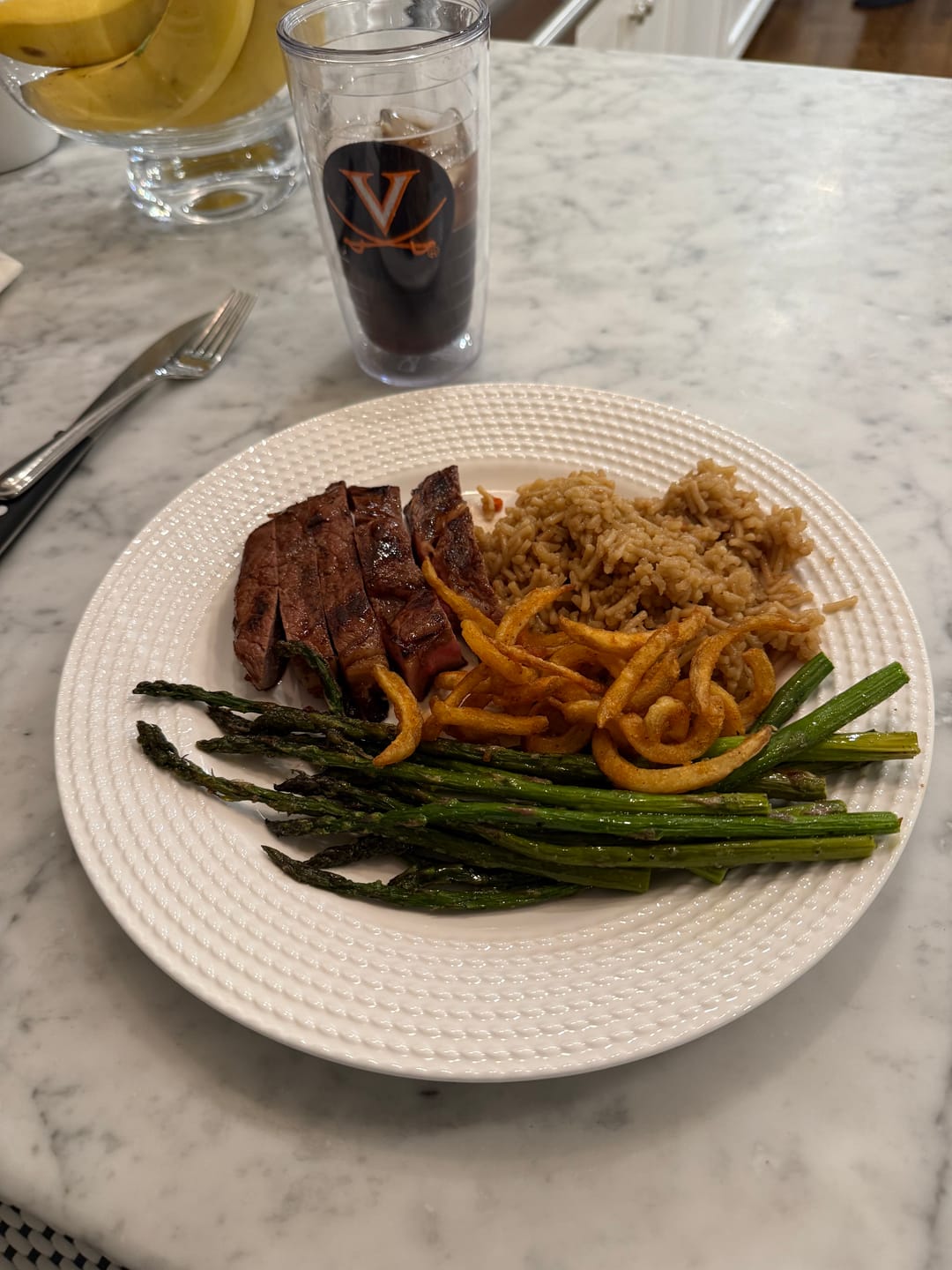 Customer photo review of USDA Choice Family Steak Pack