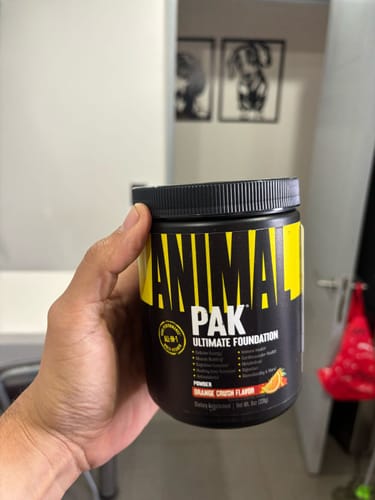 Customer photo review of Animal Pak Powder Multivitaminico