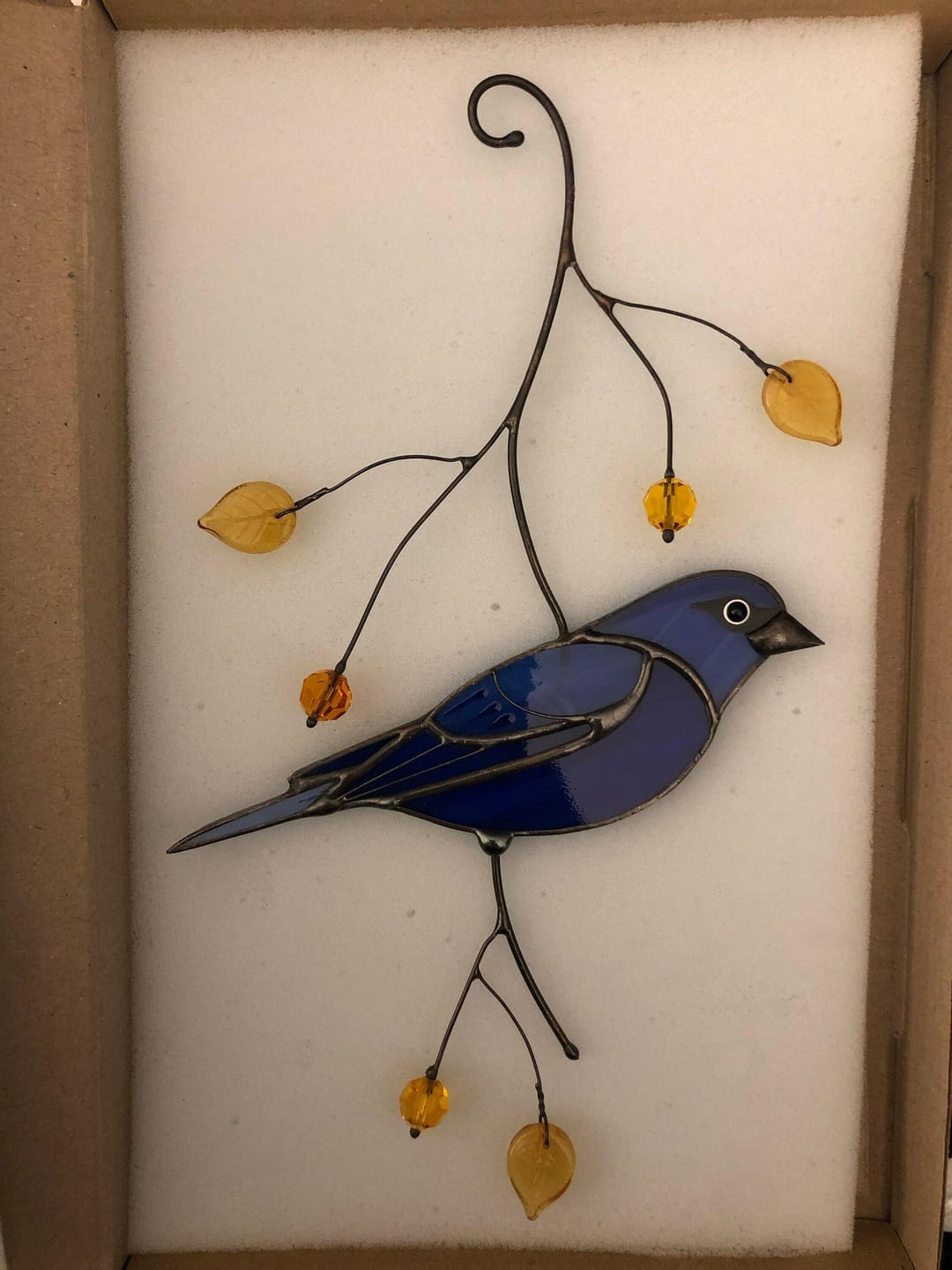 Customer photo review of Indigo Bunting Bird