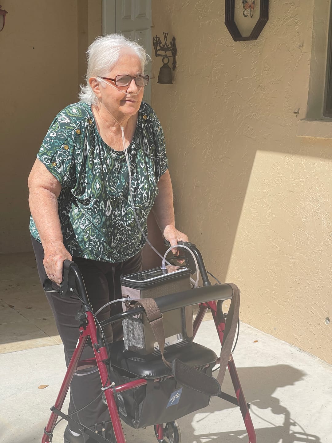 Customer photo review of VARON 1-6L Continuous Flow Portable Oxygen Concentrator VP-6