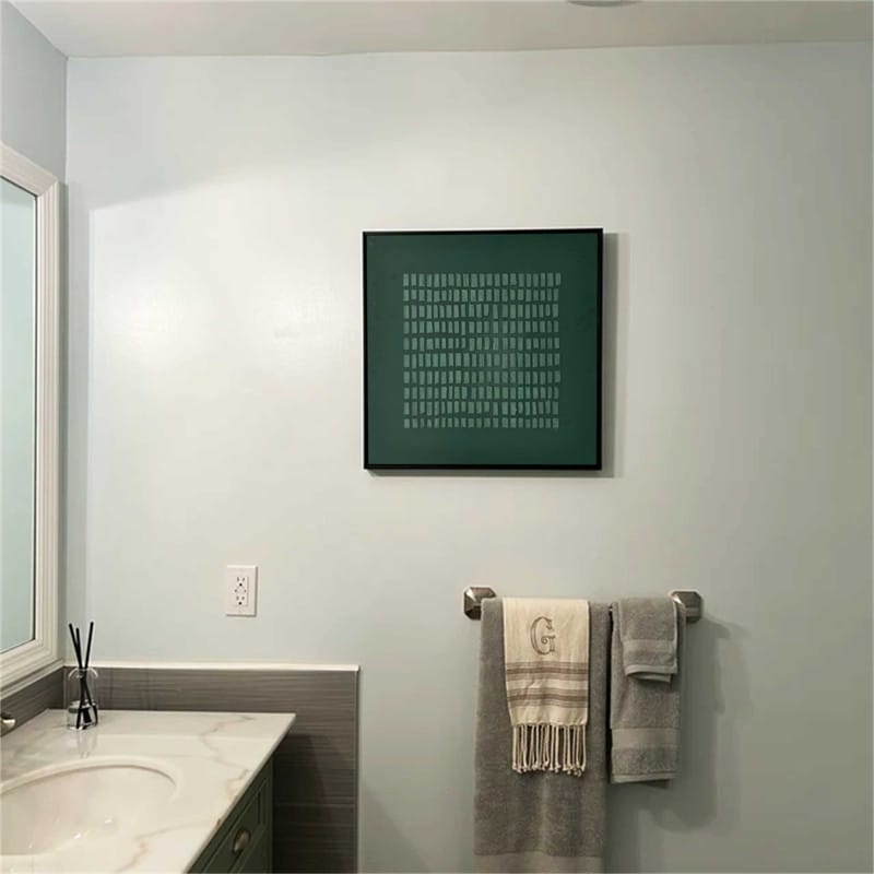 Customer photo review of Wabi Sabi Texture Canvas Art #WS011