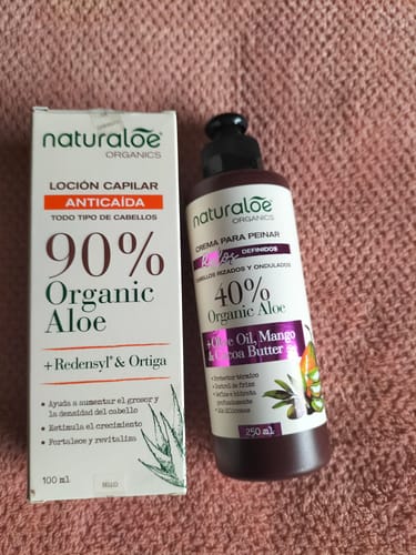 Customer photo review of Loción Capilar Control Caída 100ml