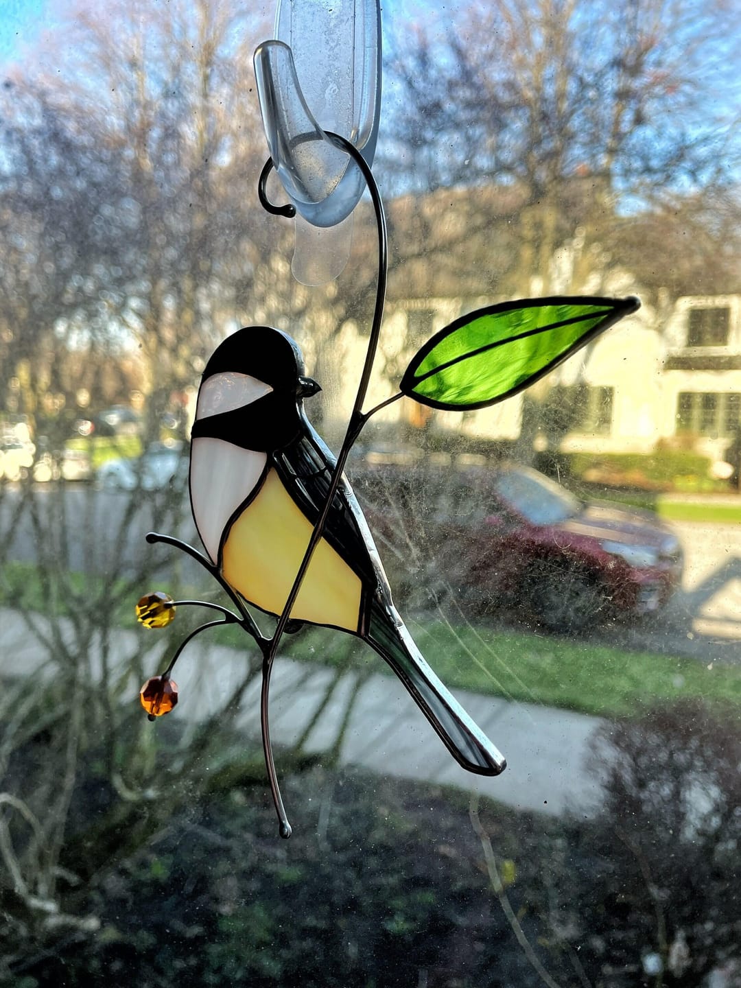 Customer photo review of Chickadee with Berries