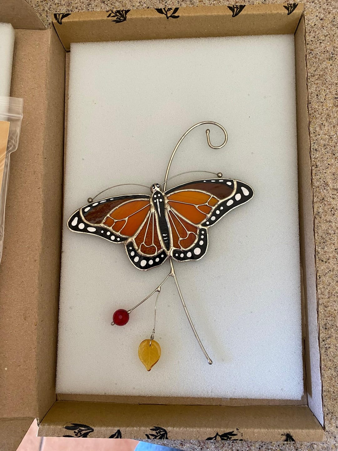 Customer photo review of Monarch Butterfly Top View