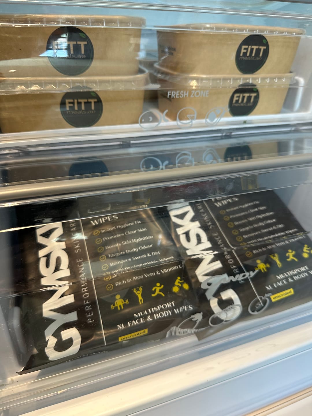 Customer photo review of Post Workout Wipes
