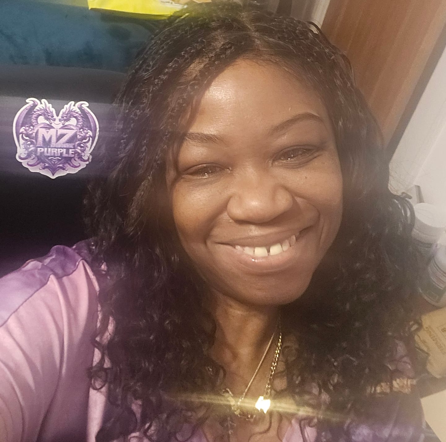 Customer photo review of Kiki - 16" Pre Bleached Swiss HD Lace Human Hair Curls Full Lace Knotless Boho Box Braided Wig