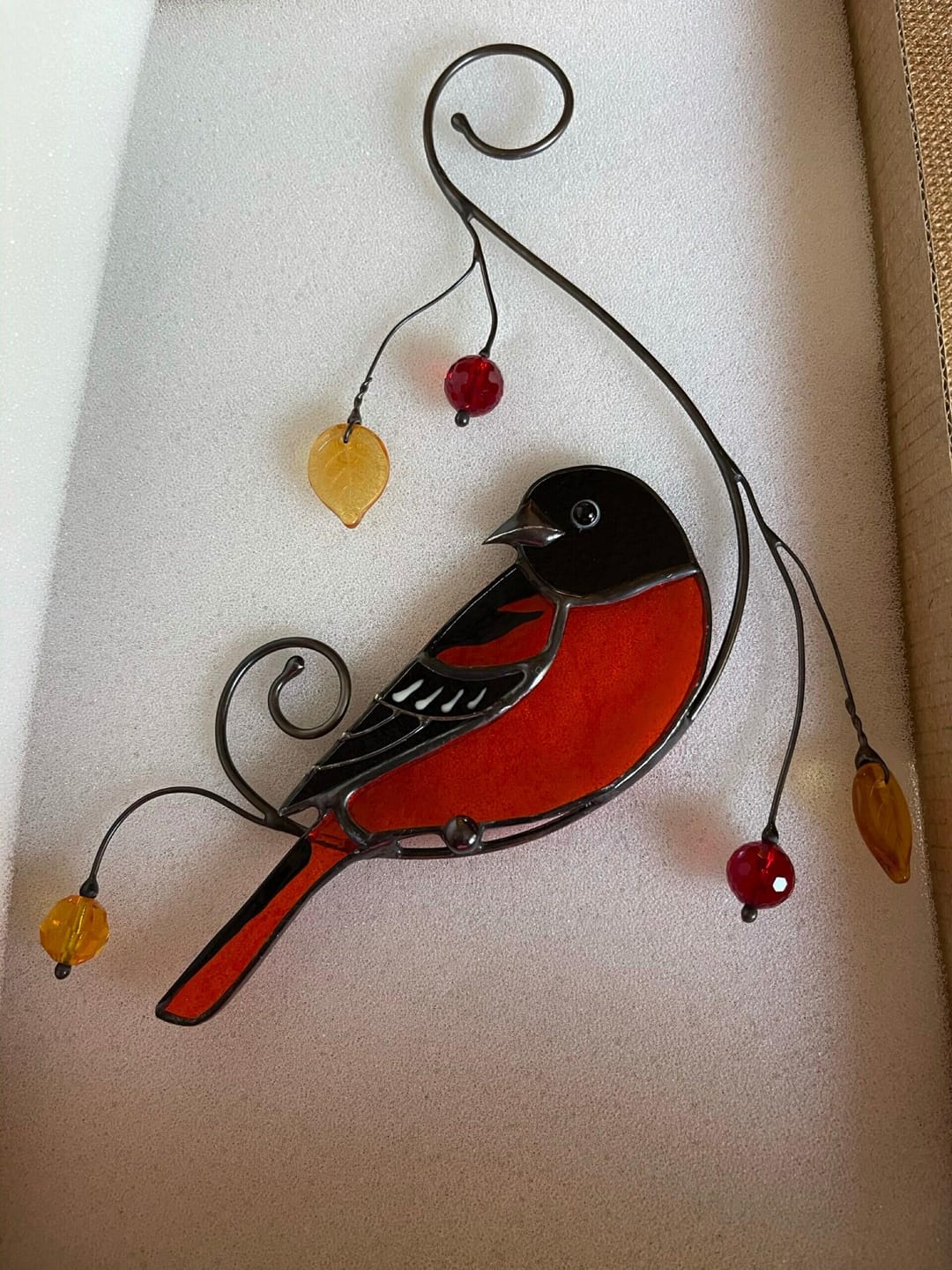 Customer photo review of Baltimore Oriole Bird