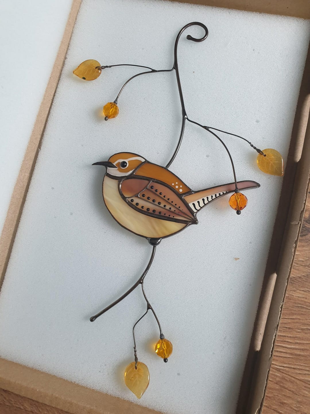 Customer photo review of Carolina Wren