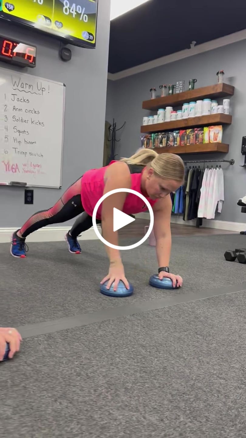 Customer video review of BOSU® Balance Pods